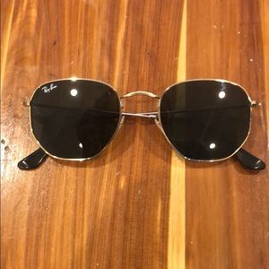 Authentic Classic Ray-Ban Hexagonal Flat Lenses